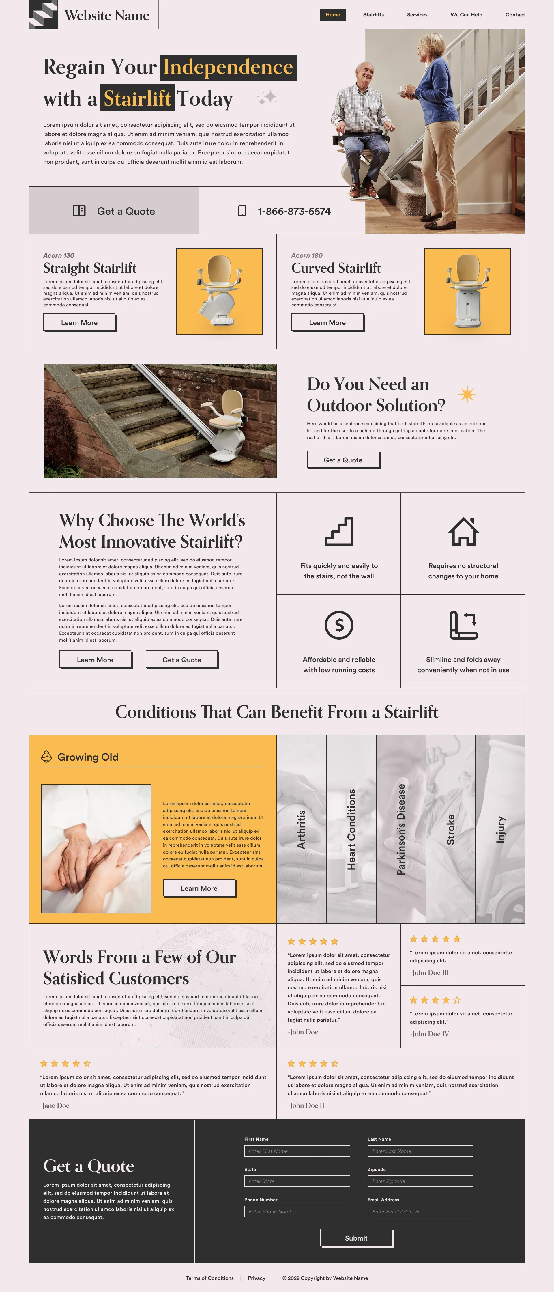 Editorial campaign website designed at Acorn